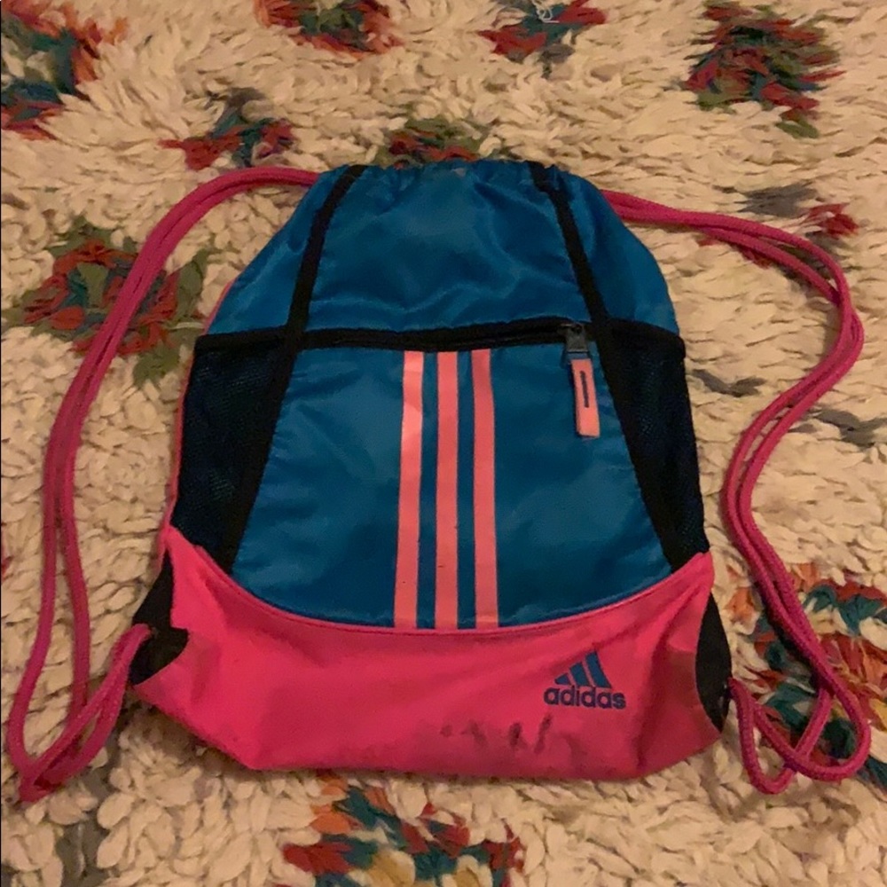 Adidas drawstring bag